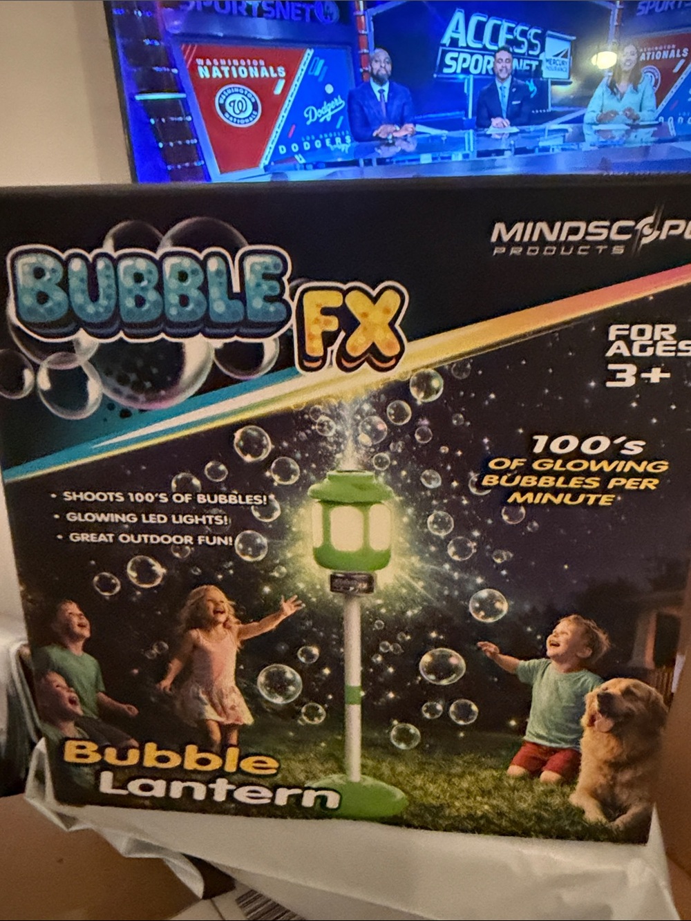 Bubble FX Green Bubble Lantern by